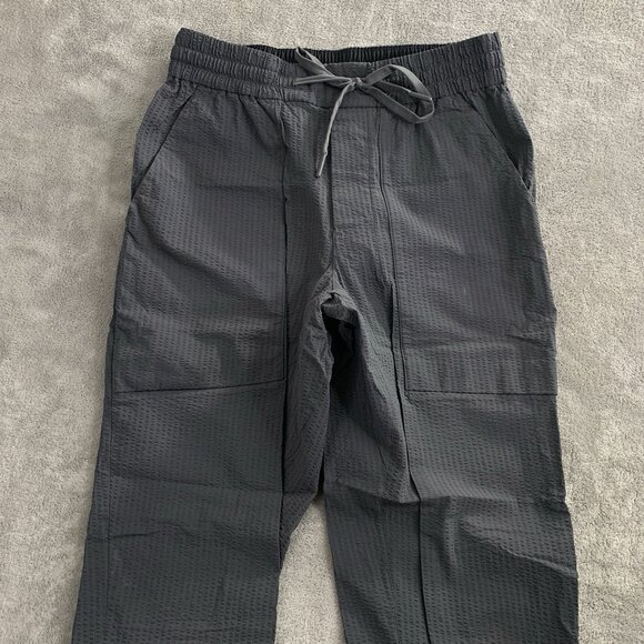 Lululemon Pants Men Small Graphite Bowline Utilitech Straight Leg Jogger Travel - Picture 8 of 12